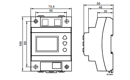 siemens seh 62.1 - dimensiuni